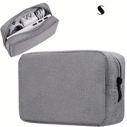 Travel Cable Organizer Bag - Compact Electronics Storage for SD Cards, Power Banks, Cords & Accessories