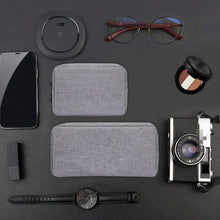 Travel Cable Organizer Bag - Compact Electronics Storage for SD Cards, Power Banks, Cords & Accessories