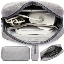 Travel Cable Organizer Bag - Compact Electronics Storage for SD Cards, Power Banks, Cords & Accessories