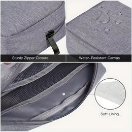 Travel Cable Organizer Bag - Compact Electronics Storage for SD Cards, Power Banks, Cords & Accessories