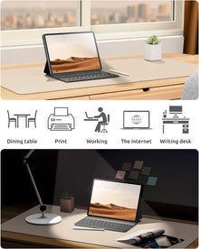 Premium Desk Mat — Waterproof PU Leather Mouse Pad