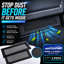 Tesla Air Vent Dust Cover — Model 3 & Y Mesh Protector